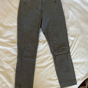 LOFT Women's Gray High Waisted Skinny Pants